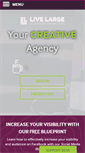 Mobile Screenshot of livelargedesign.com